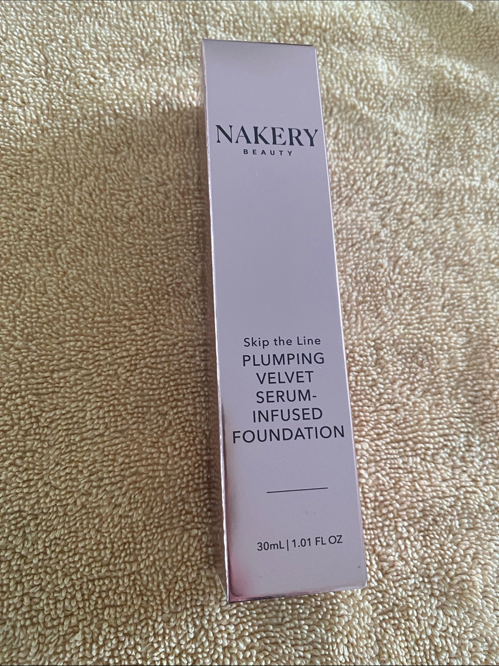 Nakery Beauty Plumping Velvet Serum-Infused Foundation — Pink